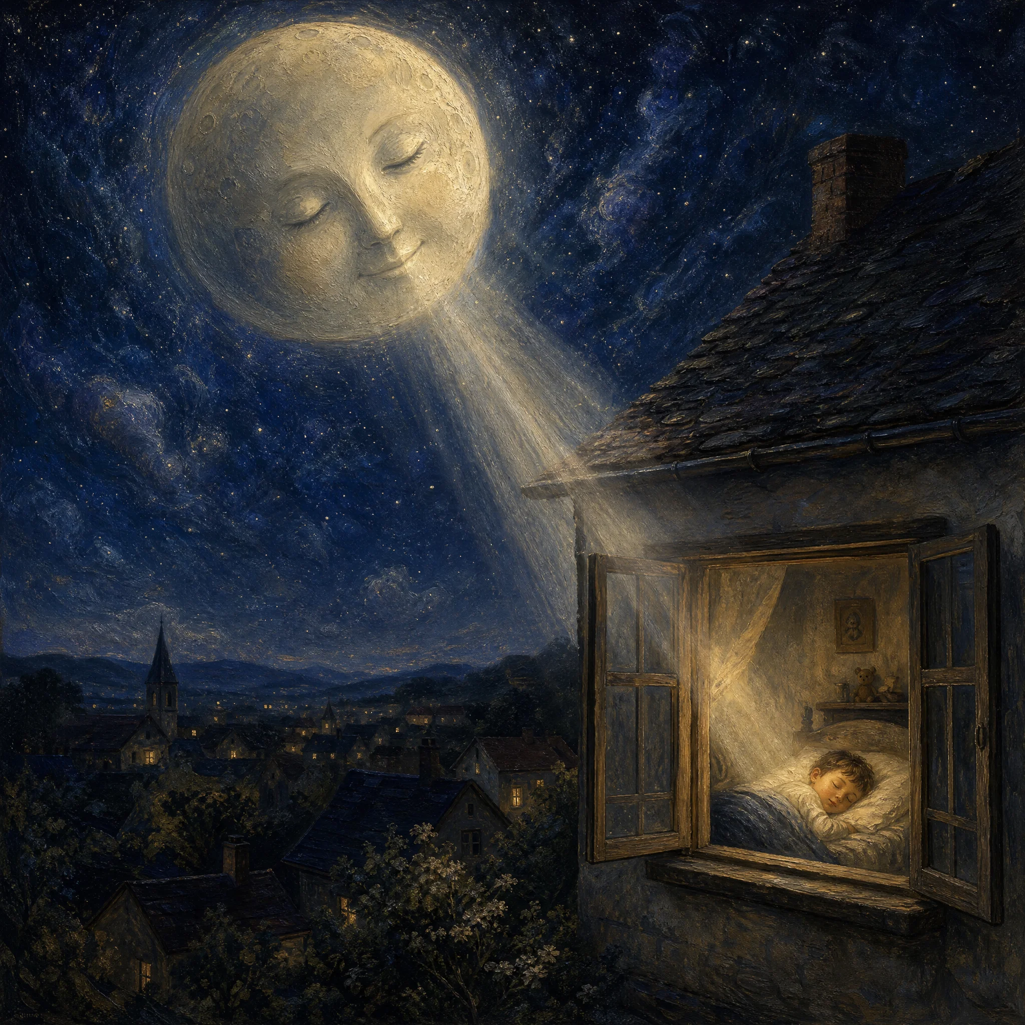 Illustration for: A Gentle Silver Light