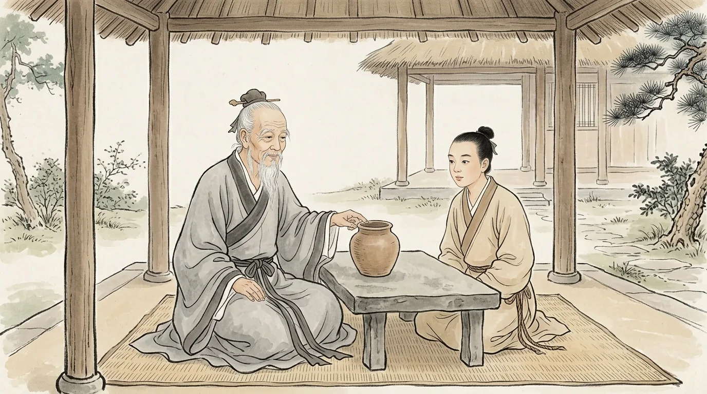 Illustration for: 陶罐与房屋的秘密
