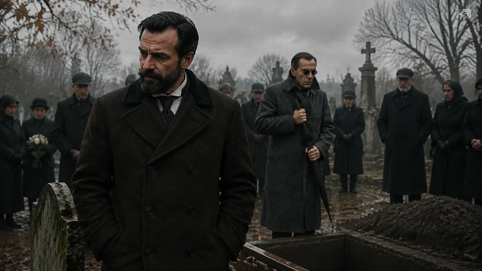Illustration for: The Funeral