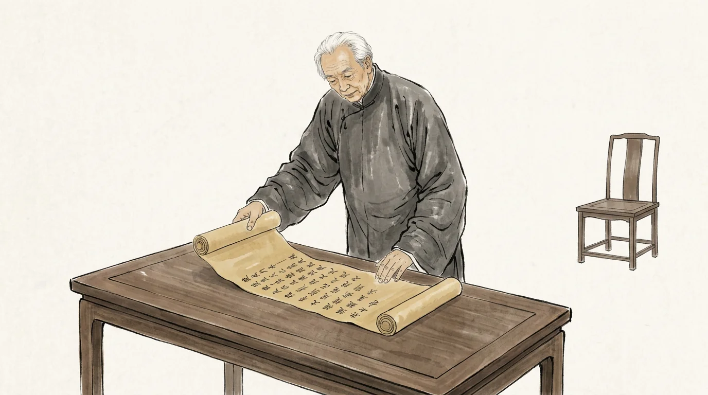 Illustration for: 帛上的《老子》