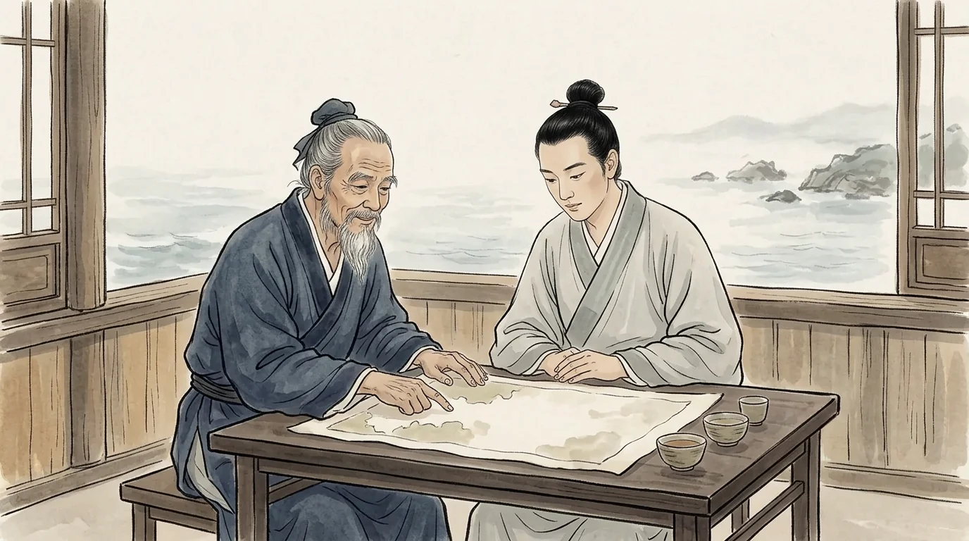 Illustration for: 未完的地图