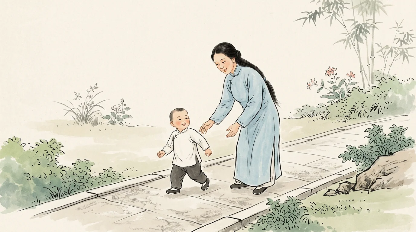 Illustration for: 伸出与放开的手