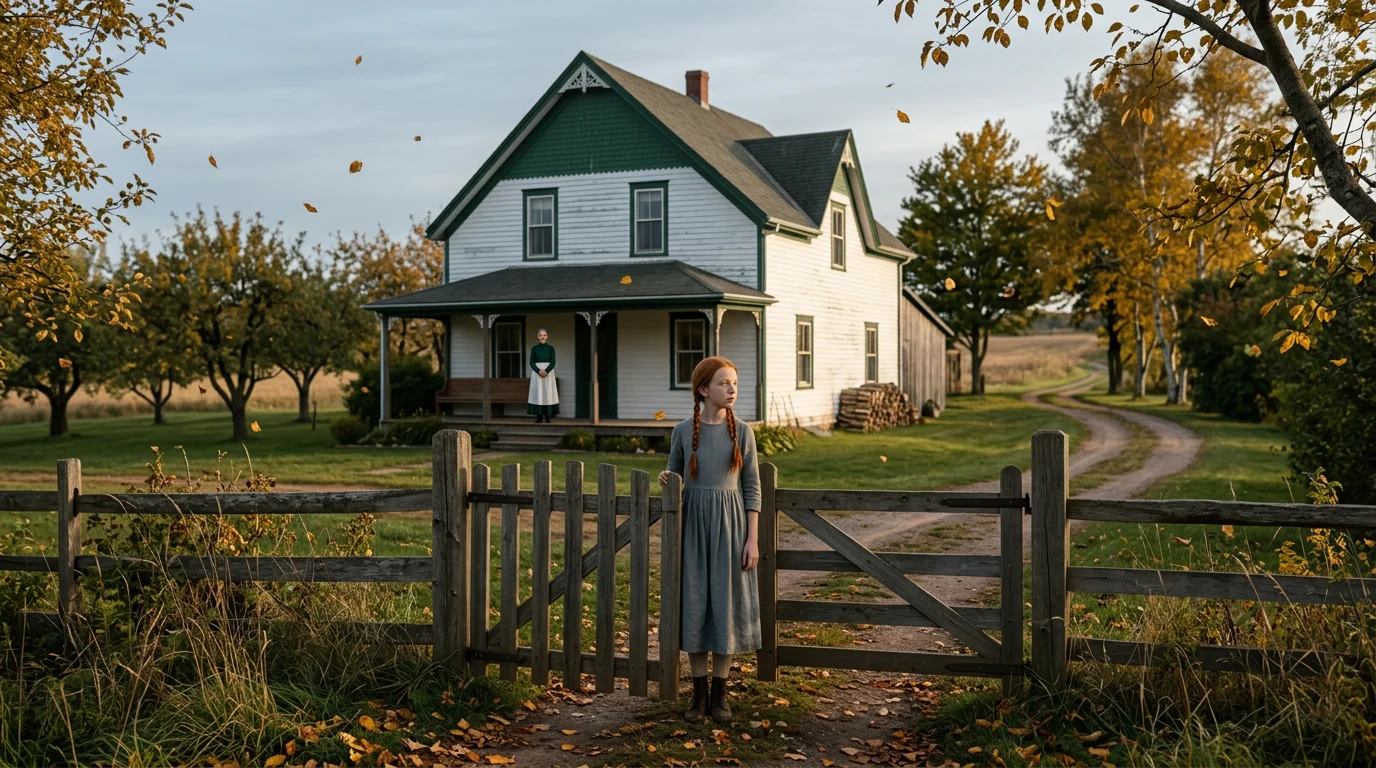 Illustration for: The Road to the Little White School