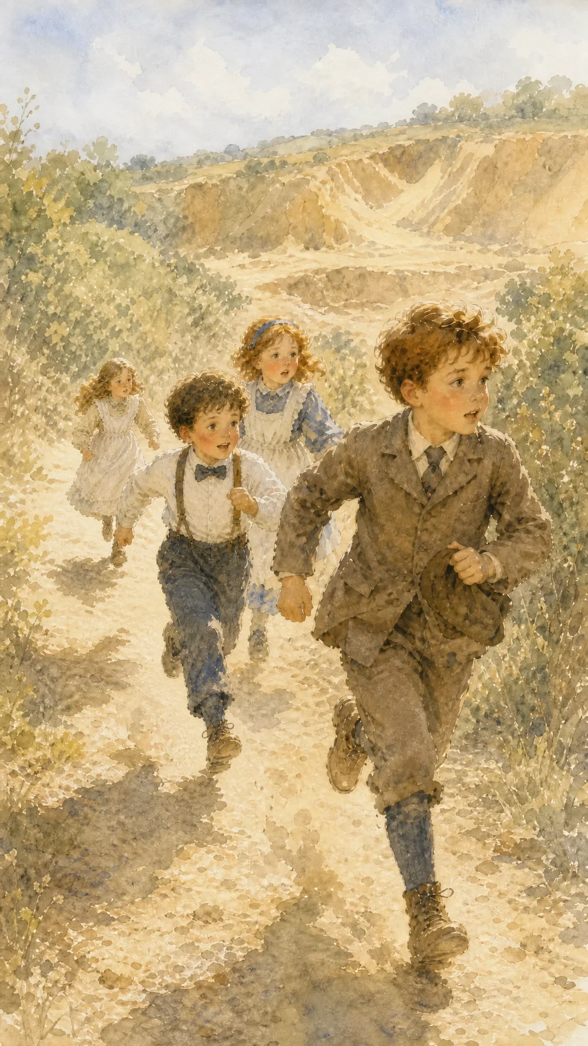 Illustration for: The Race to the Pit