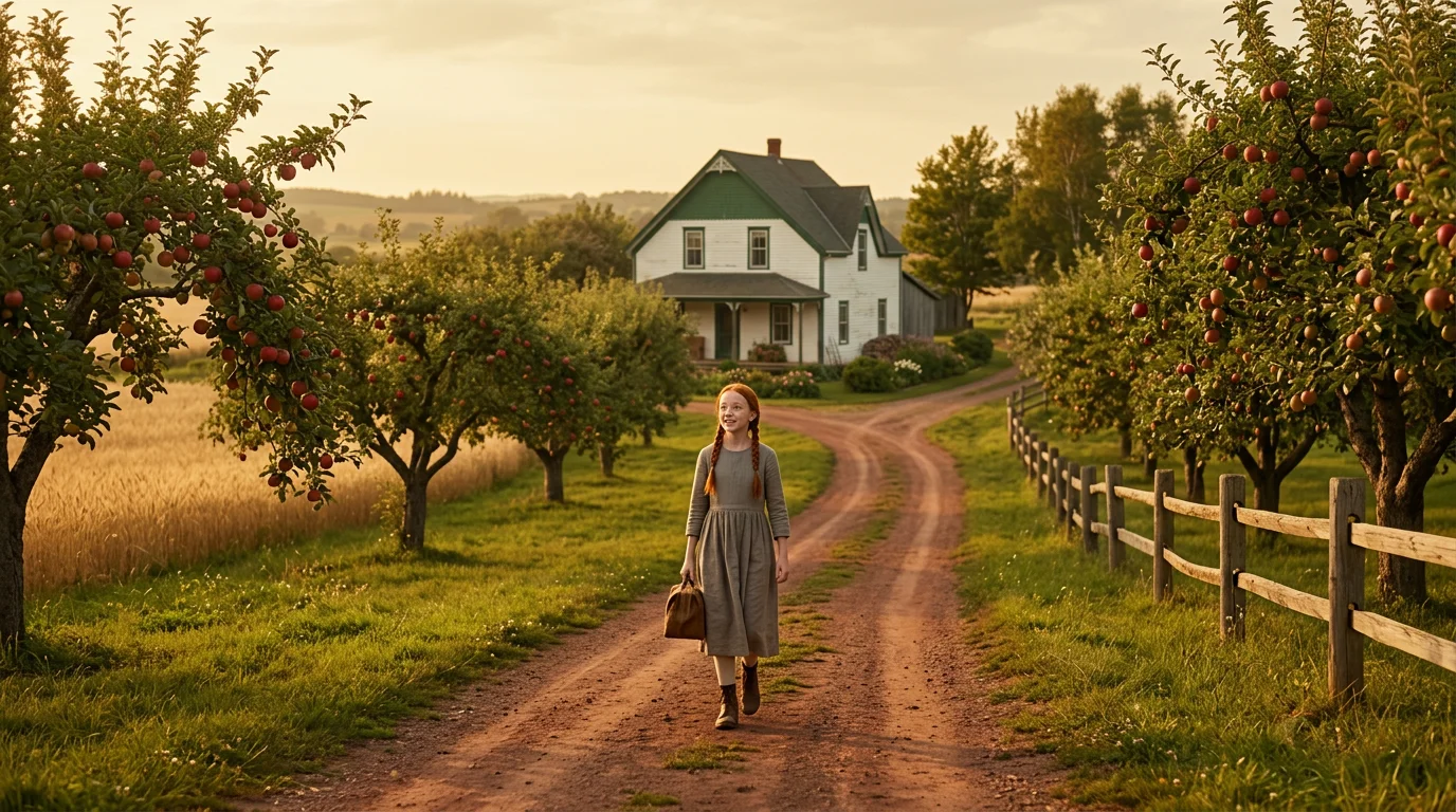Illustration for: The Road to Green Gables
