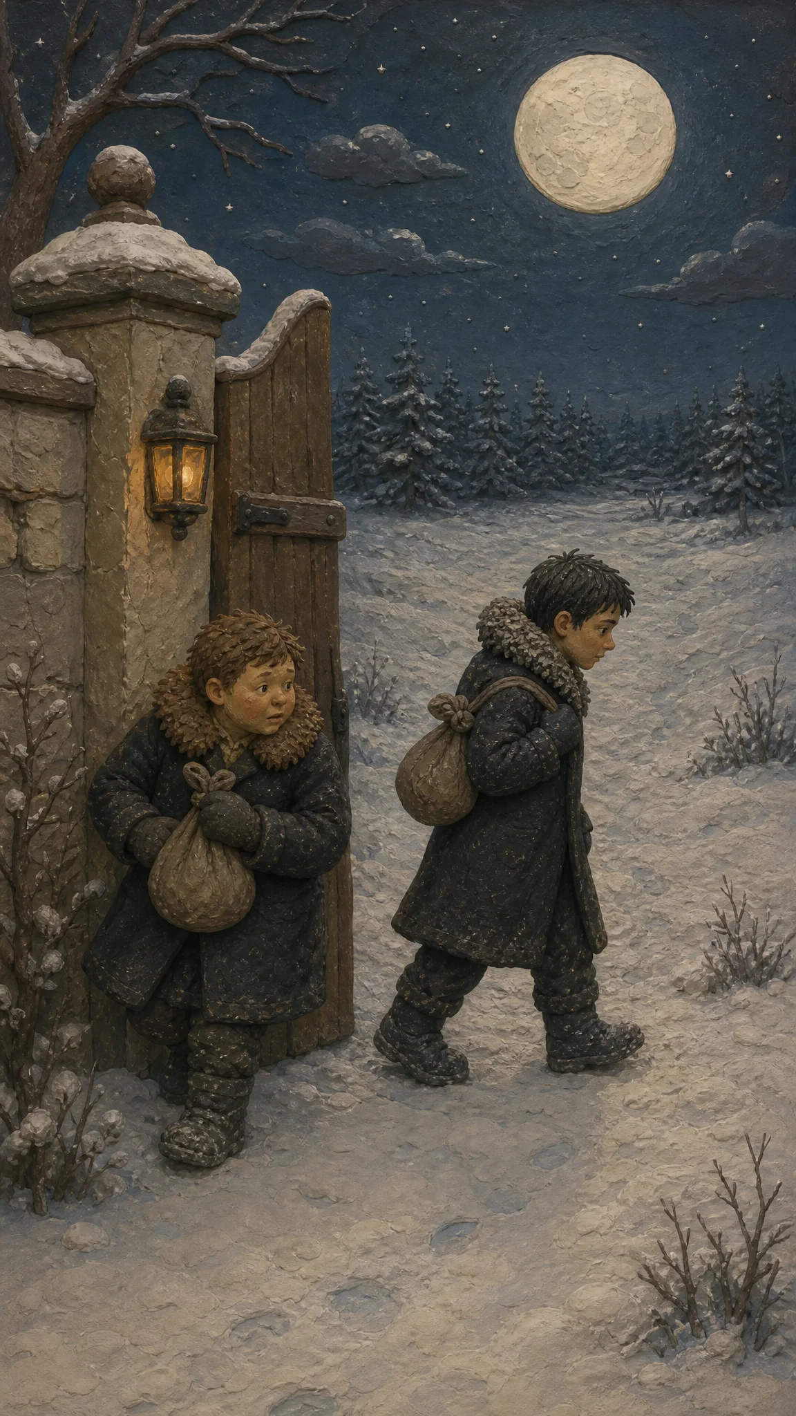 Illustration for: Into the Midnight