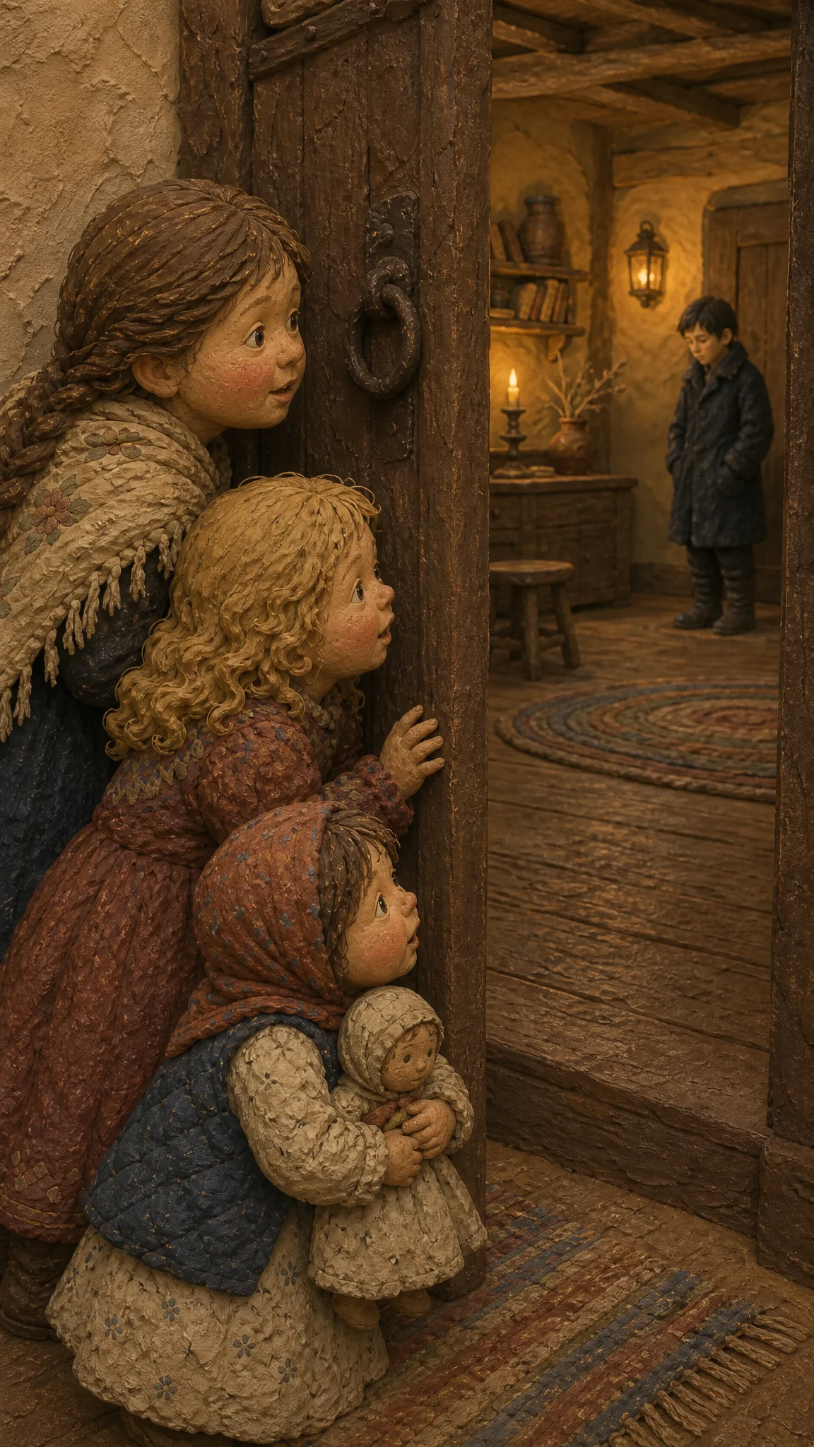 Illustration for: Whispers in the Hall