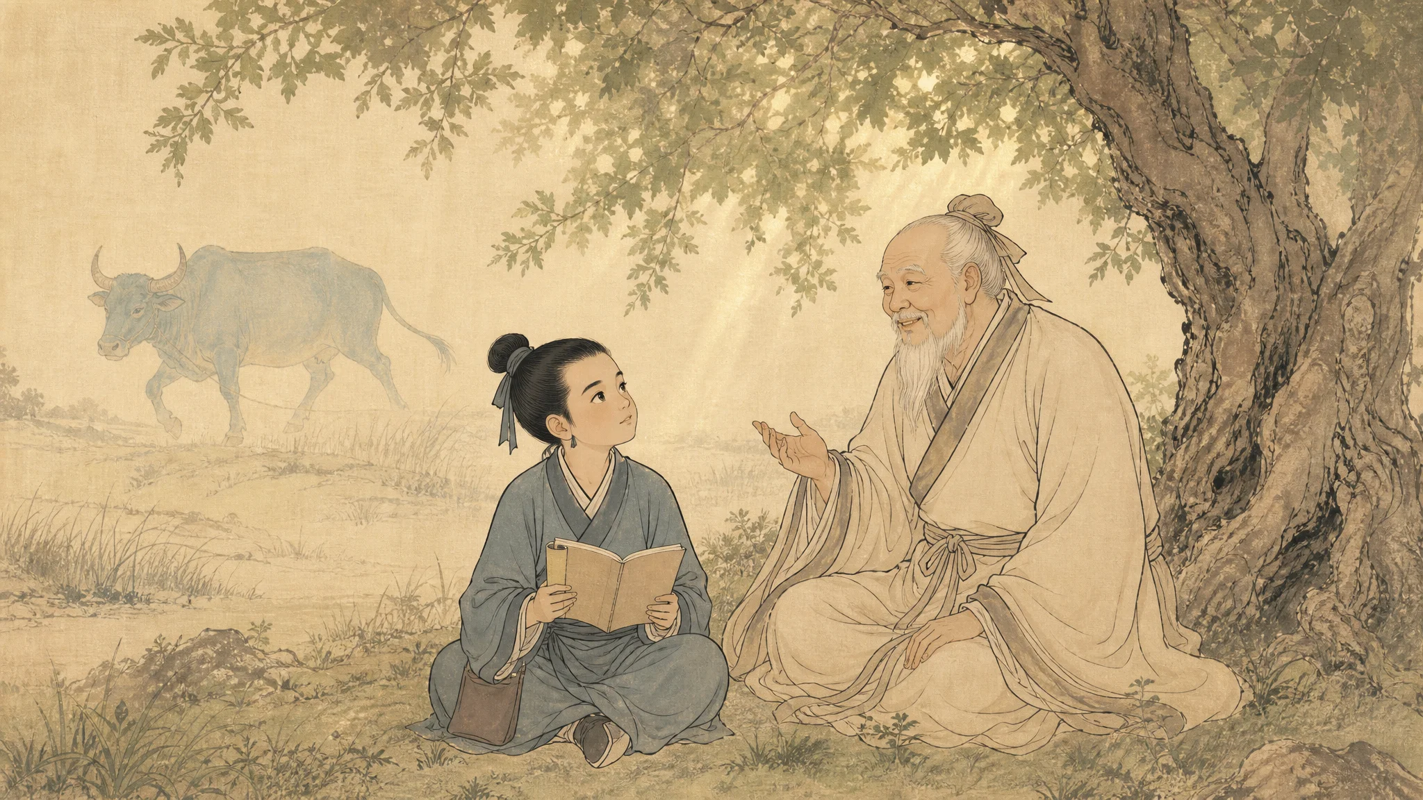Illustration for: 晨光下的疑问
