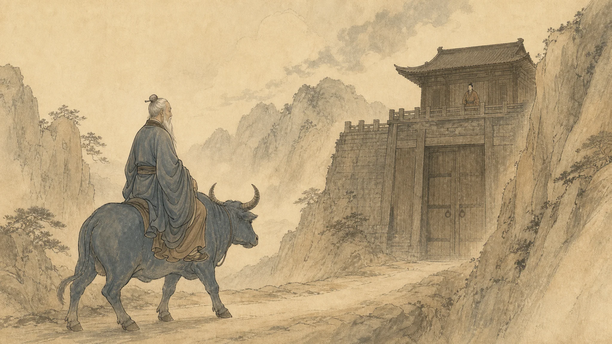 Illustration for: 遥远的函谷关