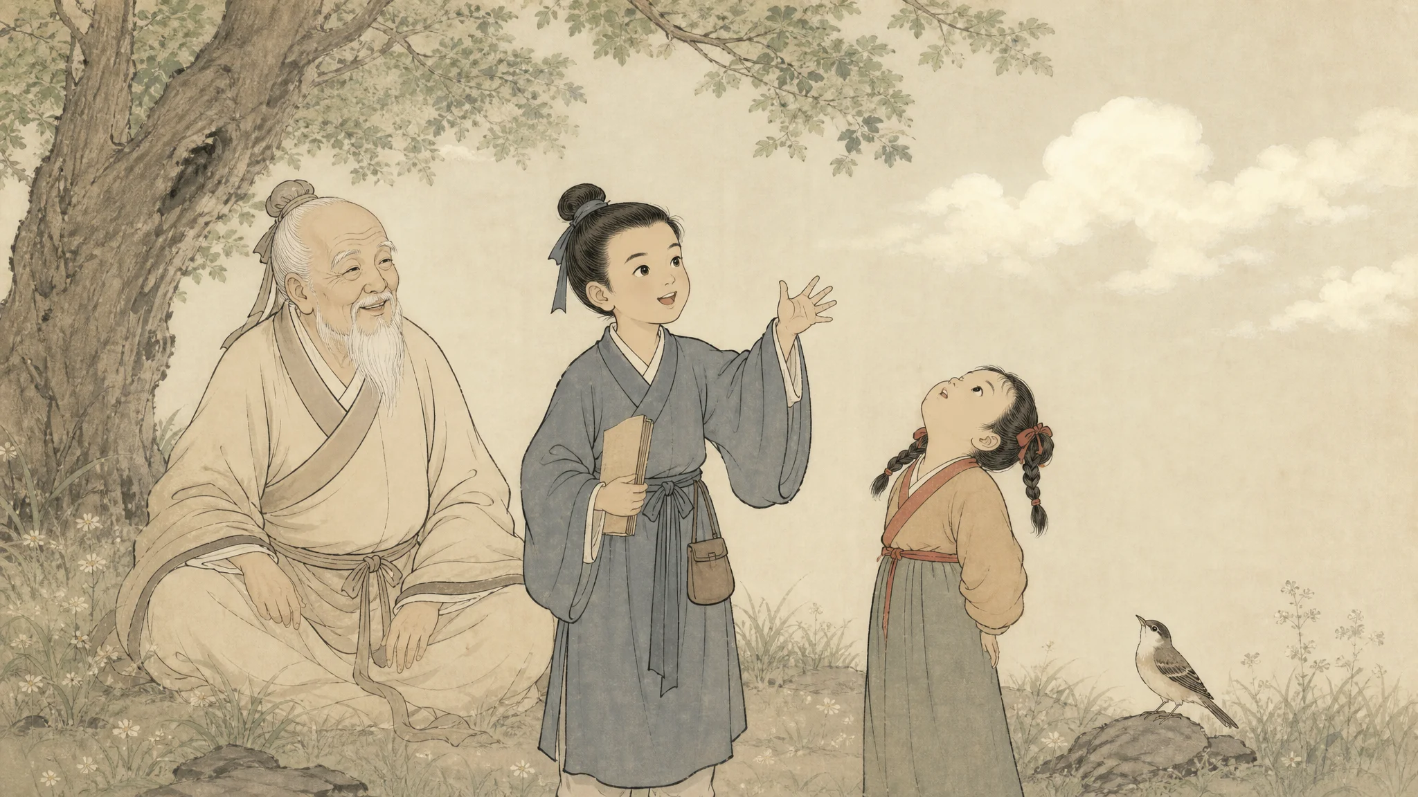 Illustration for: 紫气东来