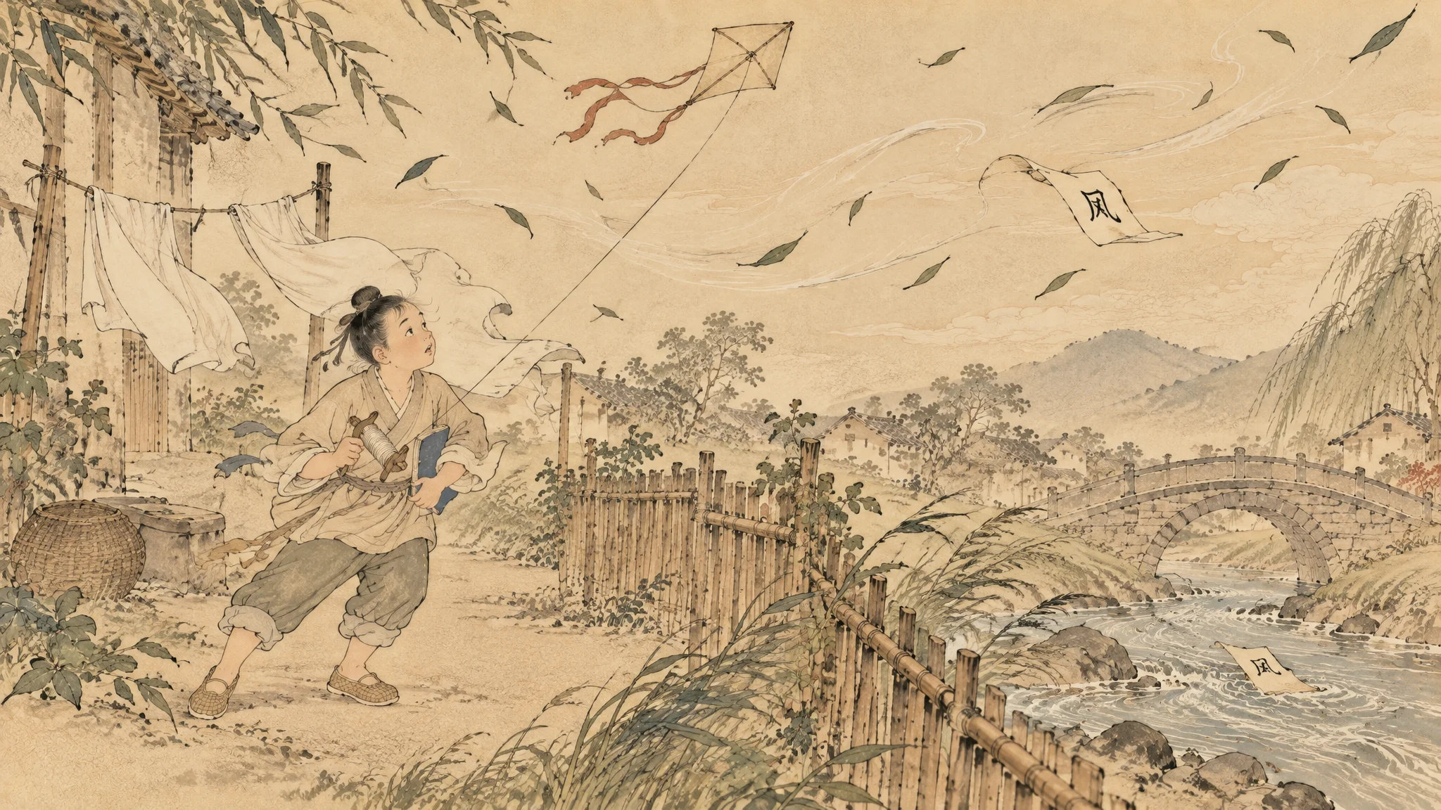 Illustration for: 抓不住的风
