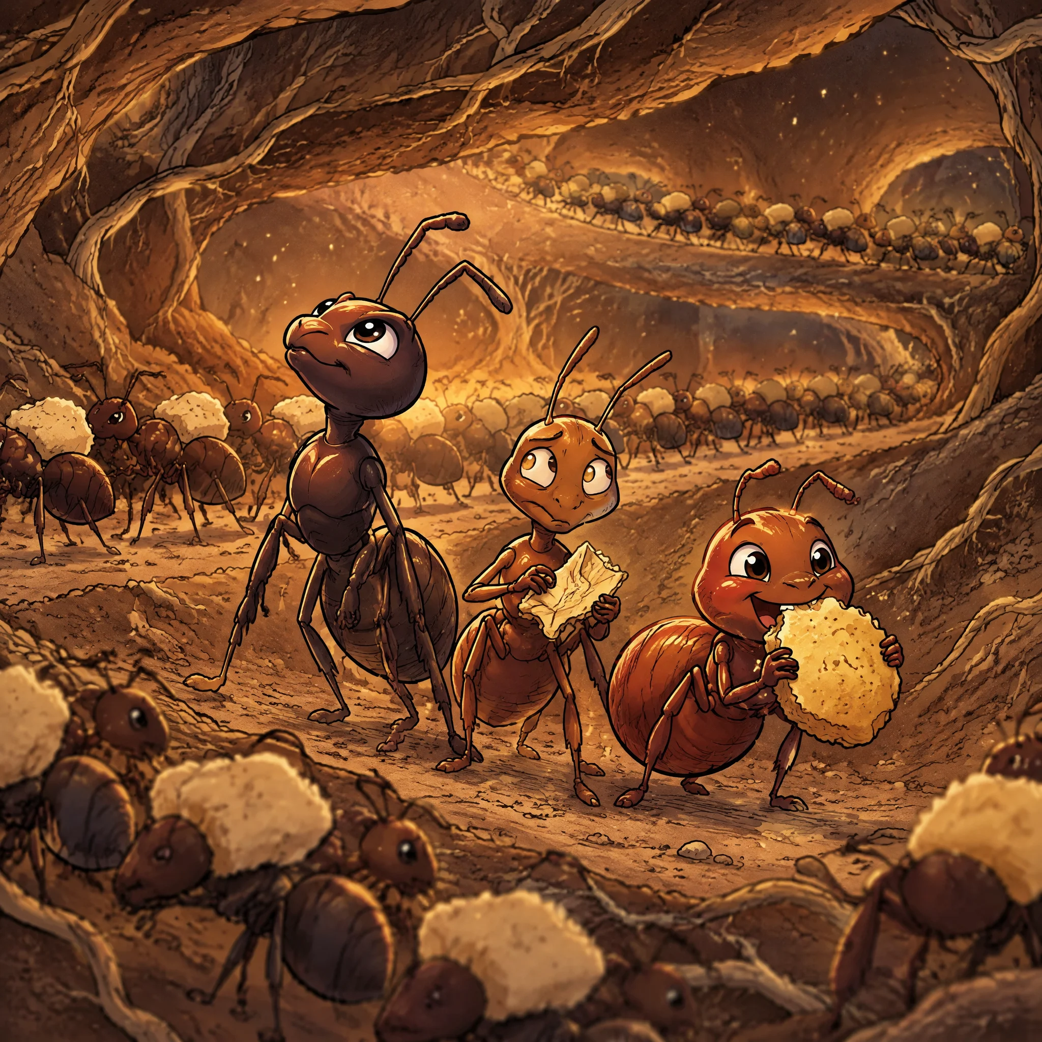 Illustration for: Deep in the Dark