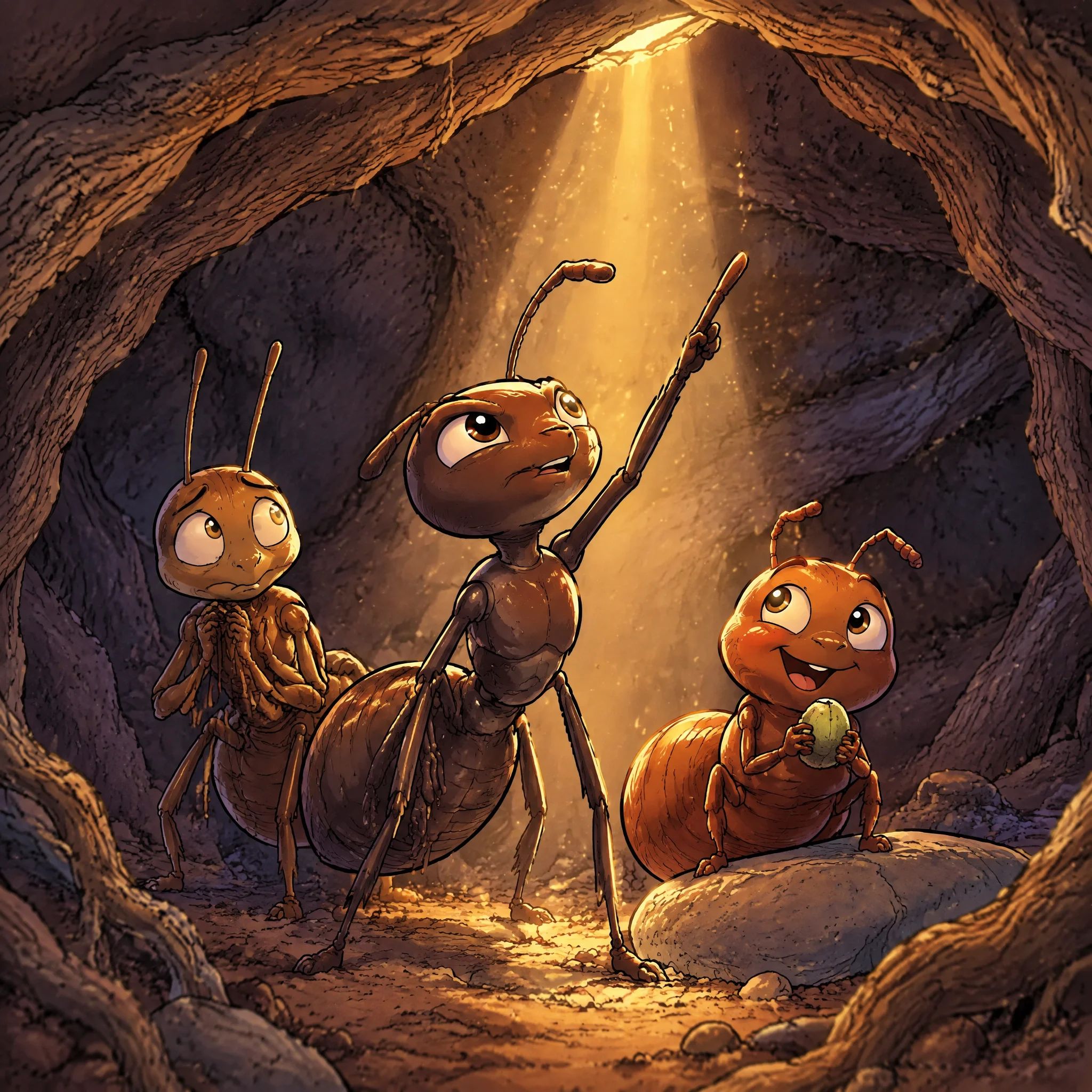 Illustration for: A Whisper by the Root