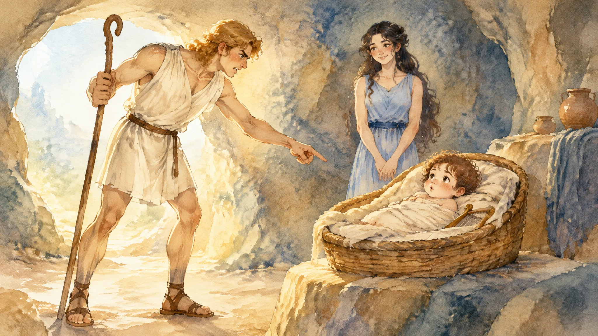 Illustration for: 洞穴里的对峙