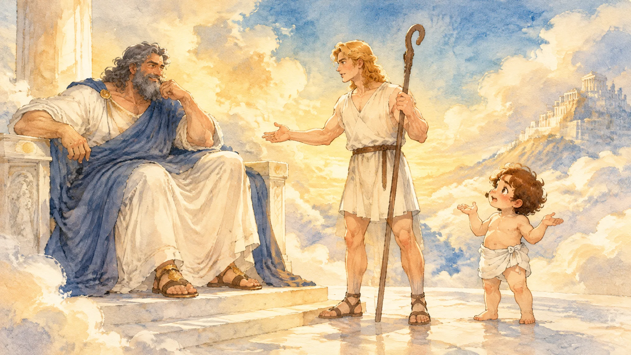 Illustration for: 奥林匹斯的公堂