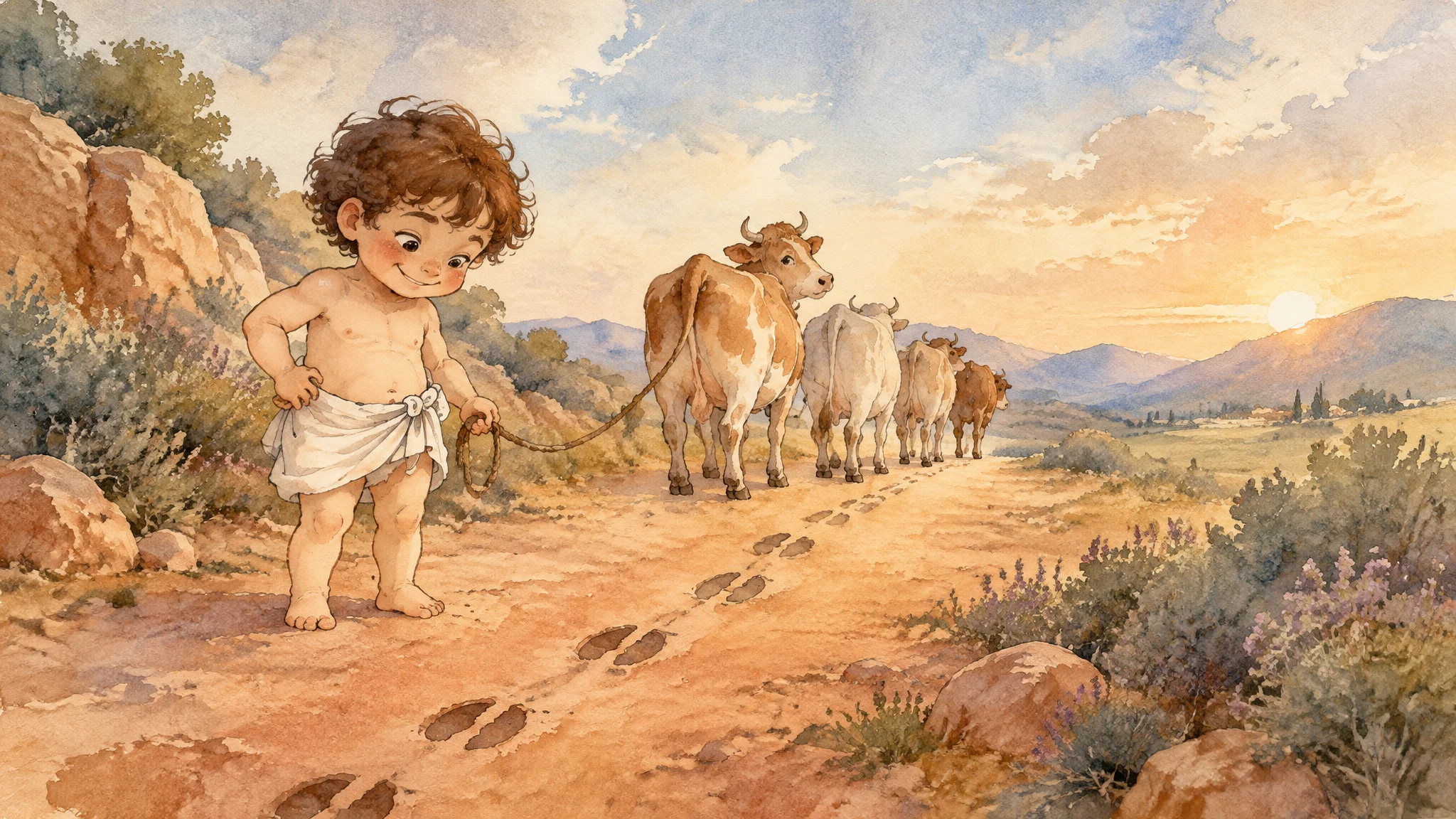 Illustration for: 倒着走的秘密