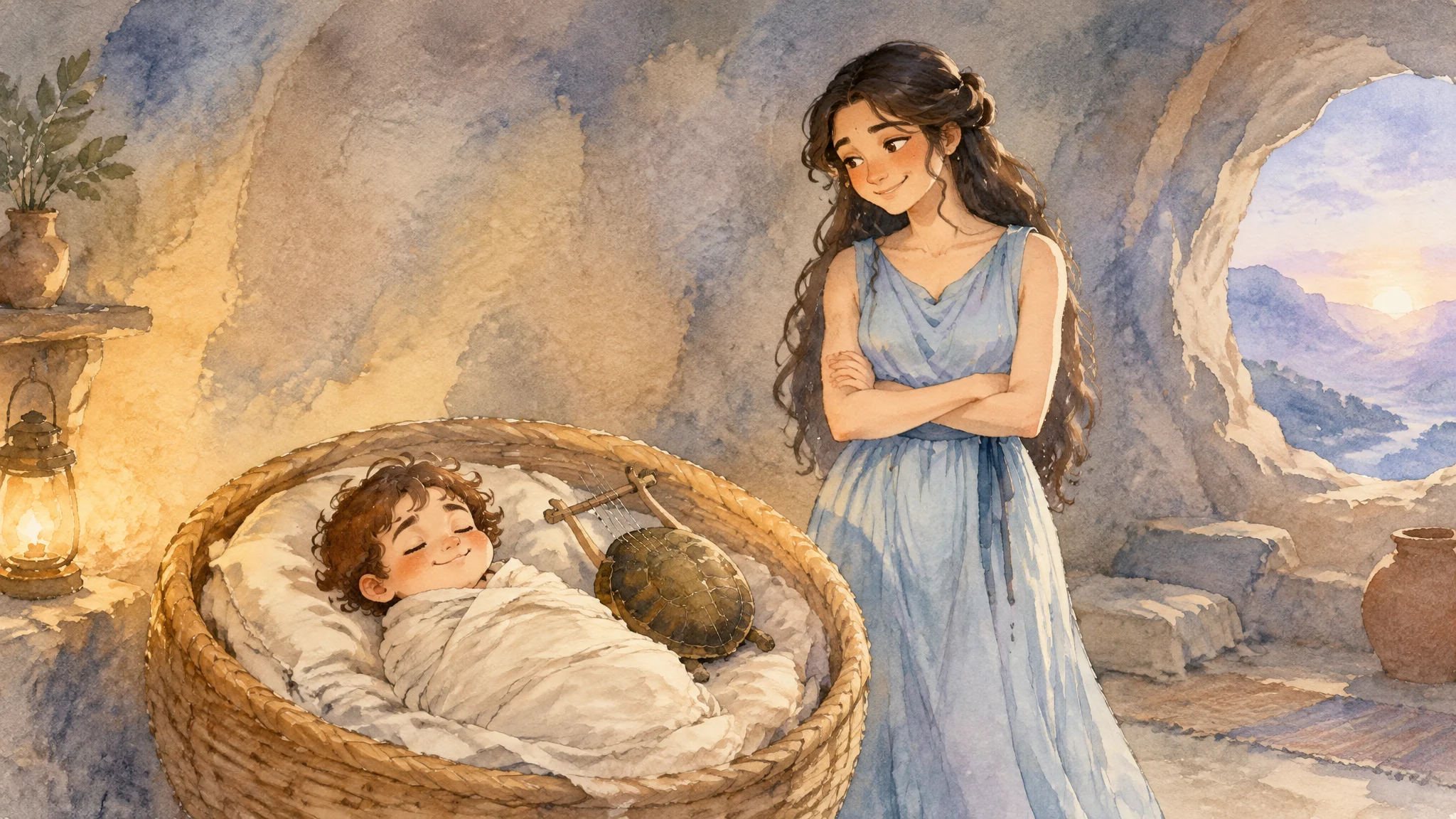 Illustration for: 装睡的顽皮鬼